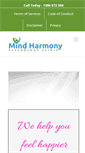 Mobile Screenshot of mindharmony.com.au